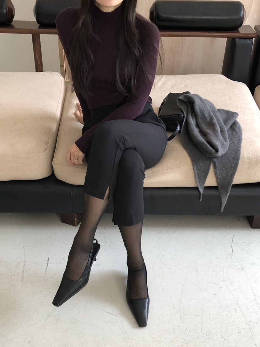 LONG PEAK韓國直郵女裝新款真品人氣休閑長袖T恤天絲羊毛LONG PEAK長袖T恤
