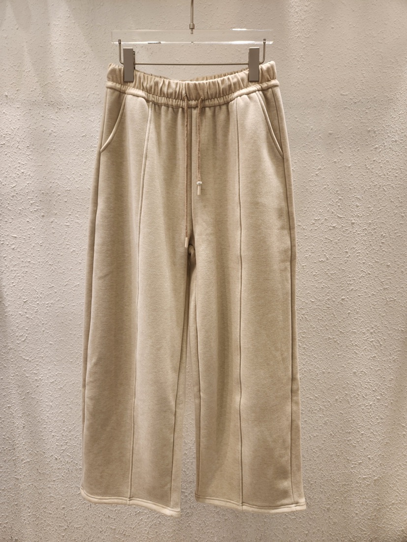 MONGDDANG東大門代購女裝新品真品人氣熱賣休閑休閑褲拉絨MONGDDANG休閑褲圖色1
