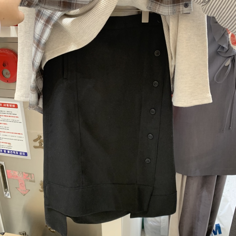 OASISSEOUL韓國直郵女士新款推薦人氣熱賣真品半身裙中短裙OASISSEOUL半身裙/中短裙圖色2黑