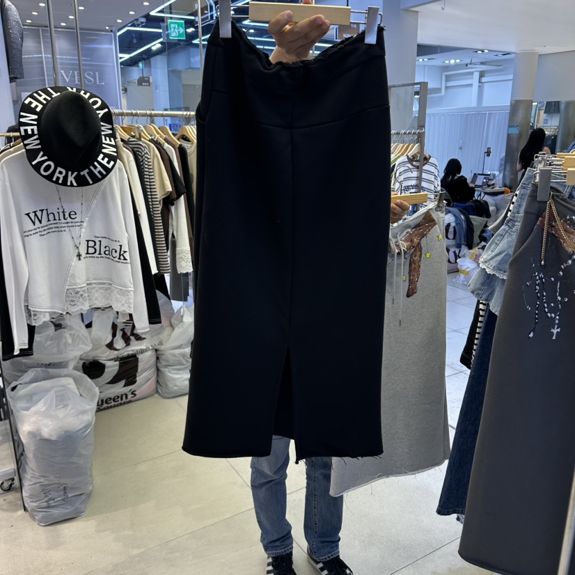 K STORY東大門實拍女裝新品時尚熱賣人氣真品推薦長裙腰帶K STORY長裙