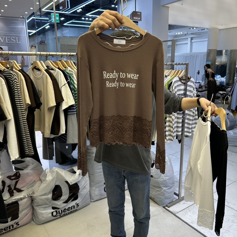 K STORY韓國代購女裝新款推薦時尚熱賣休閑真品人氣長袖T恤K STORY長袖T恤圖色3
