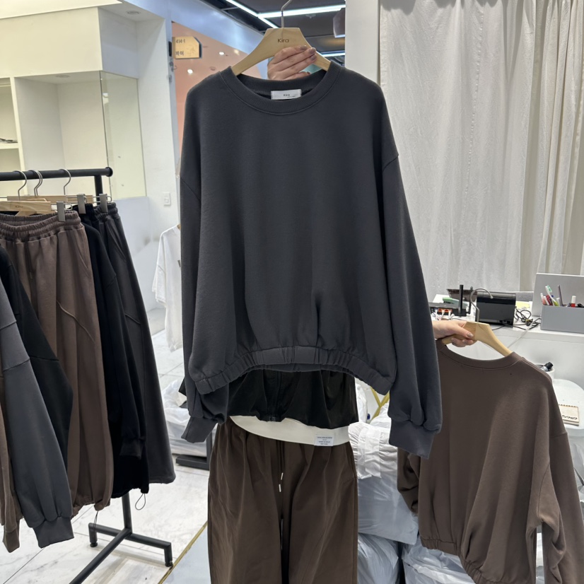 IN KIRA東大門實拍女裝新品時尚推薦休閑真品熱賣衛衣水洗IN KIRA衛衣圖色2