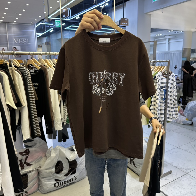 K STORY東大門直郵女士新品熱賣推薦時尚真品休閑人氣T恤K STORYT恤圖色2