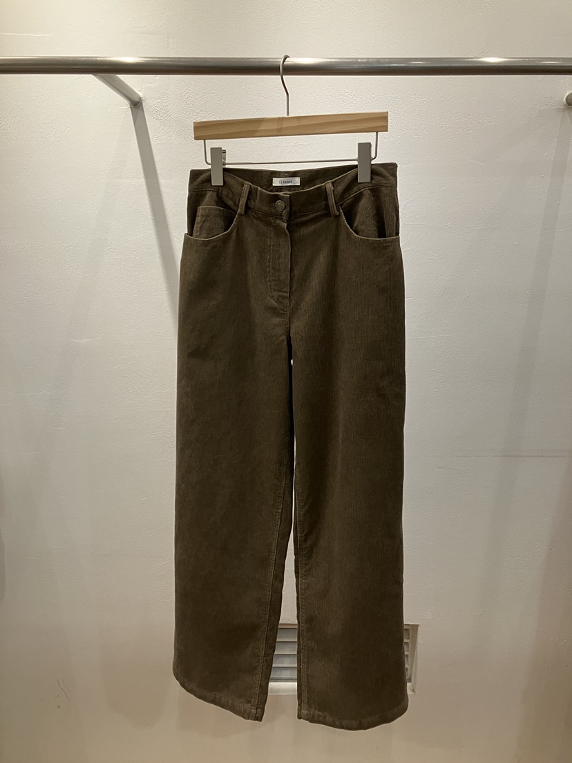 FL LANEL韓國直郵女裝新品休閑時尚真品人氣休閑褲燈芯絨FL LANEL休閑褲圖色1