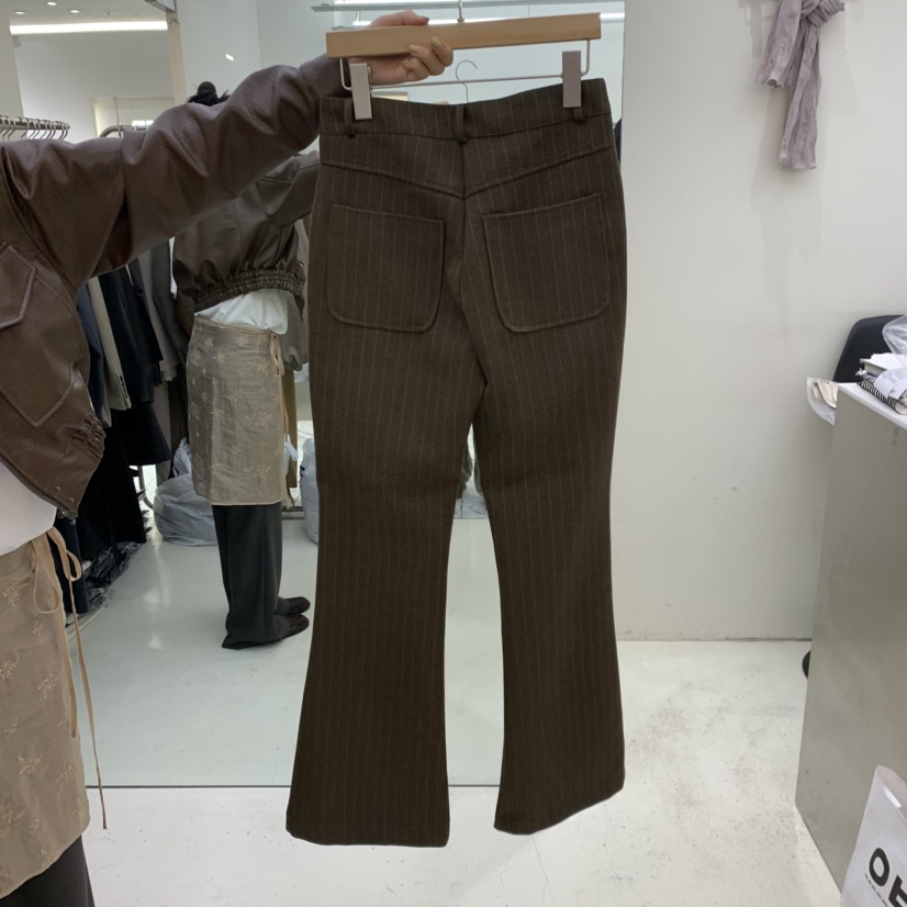 FLAUNT韓國直郵女裝新款真品時尚推薦人氣熱賣休閑褲修身FLAUNT休閑褲