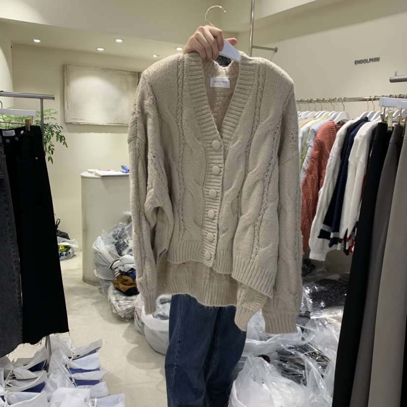 ENDOLPHIN東大門實拍女士新款時尚休閑真品推薦熱賣人氣開衫ENDOLPHIN開衫圖色3