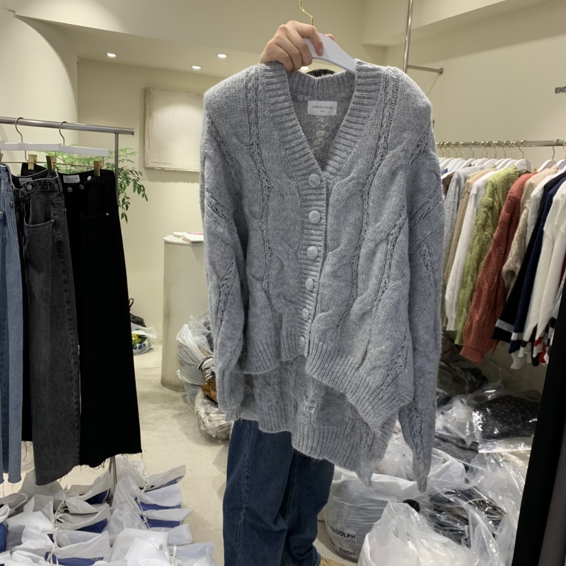 ENDOLPHIN東大門實拍女士新款時尚休閑真品推薦熱賣人氣開衫ENDOLPHIN開衫圖色4