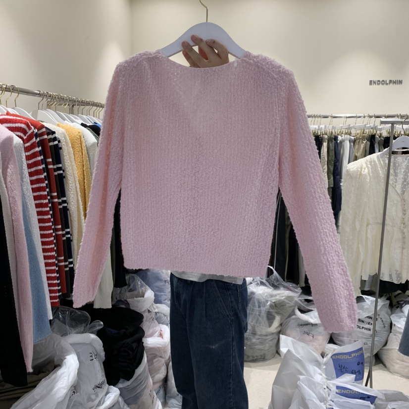 ENDOLPHIN東大門實拍女裝新品休閑熱賣時尚推薦人氣真品開衫ENDOLPHIN開衫