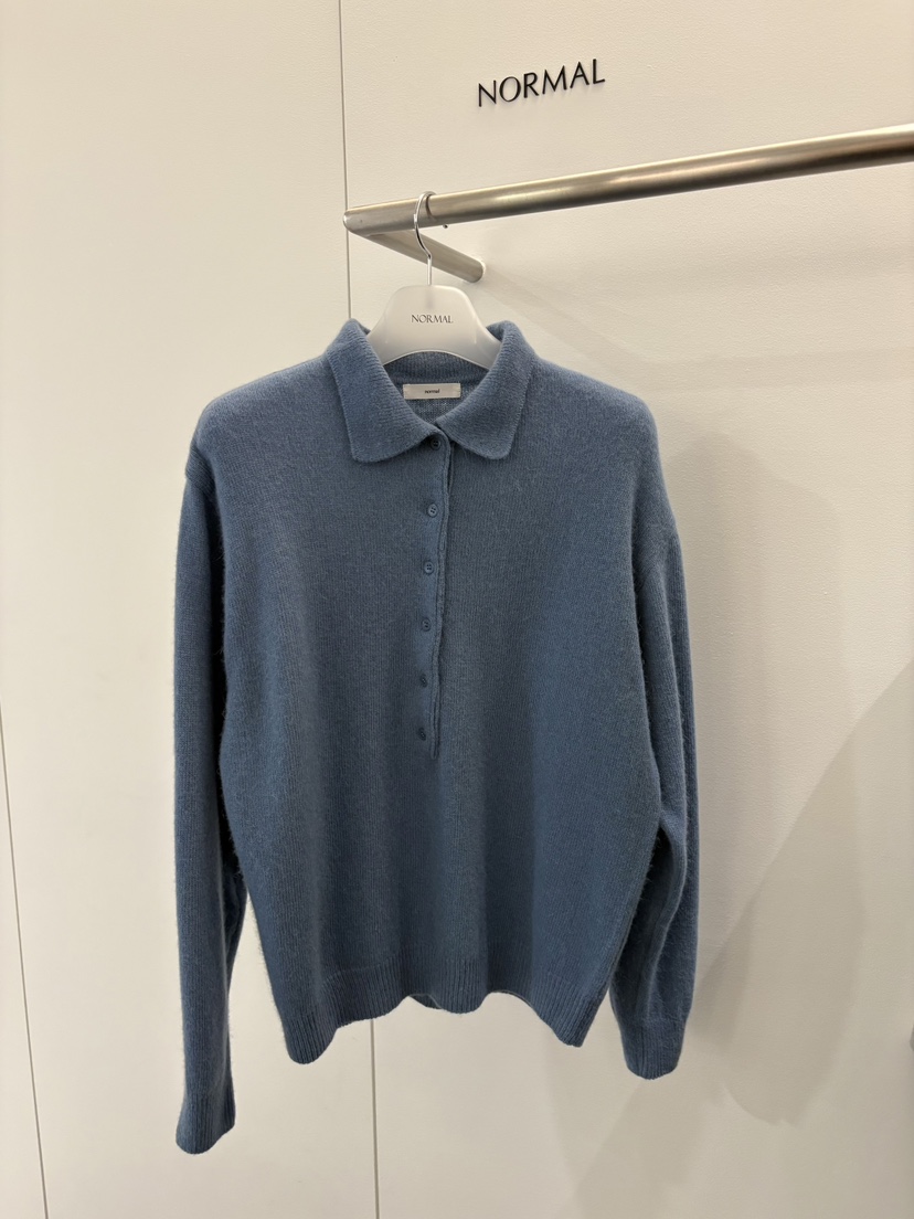 NORMAL東大門代購女士新品時尚休閑熱賣人氣推薦真品毛衣深VNORMAL毛衣圖色3