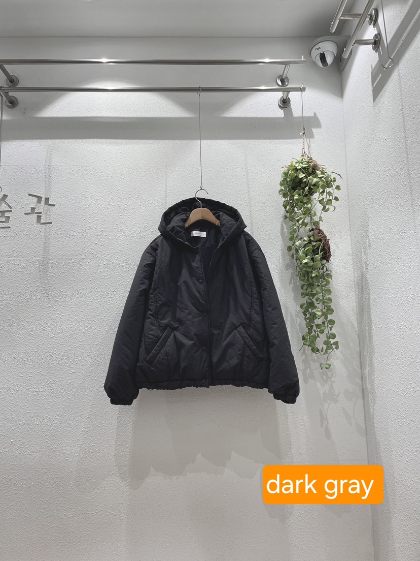 GALLERY-A東大門直郵女士新款人氣休閑真品短款棉服連帽衫GALLERY短款棉服圖色2