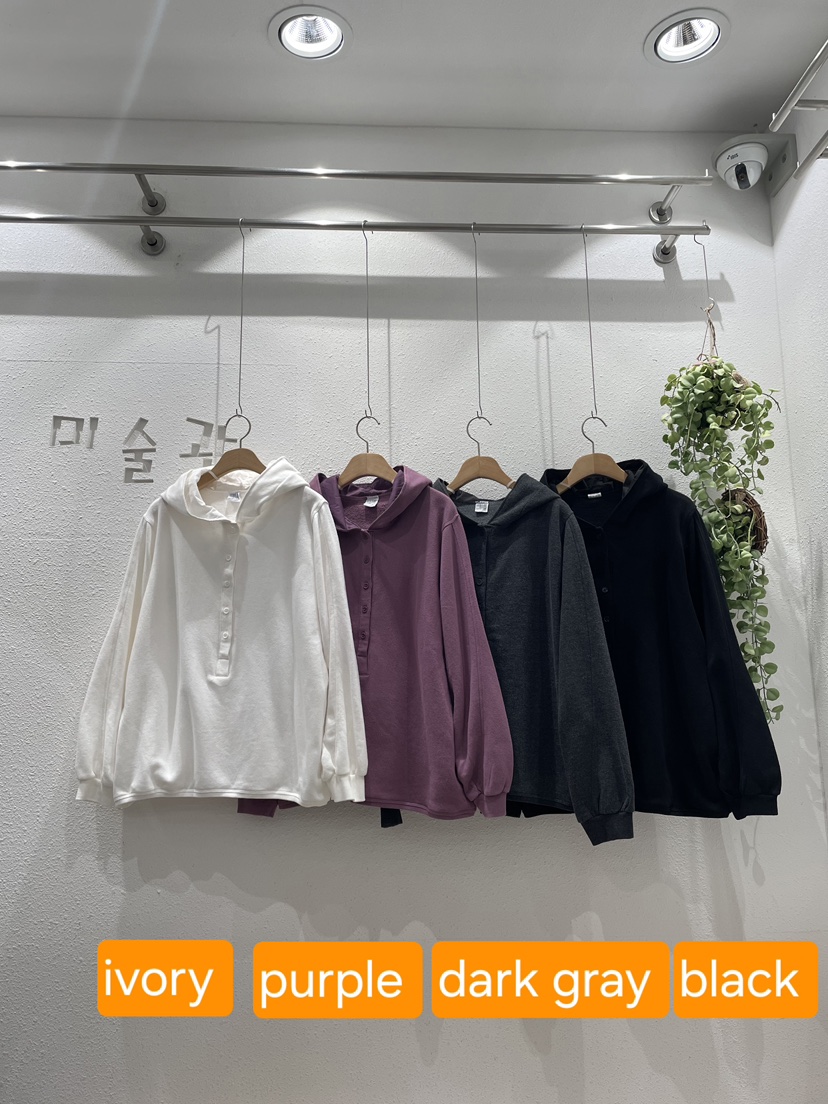 GALLERY-A韓國直郵女裝新品推薦真品時尚衛衣連帽衫抓絨GALLERY衛衣