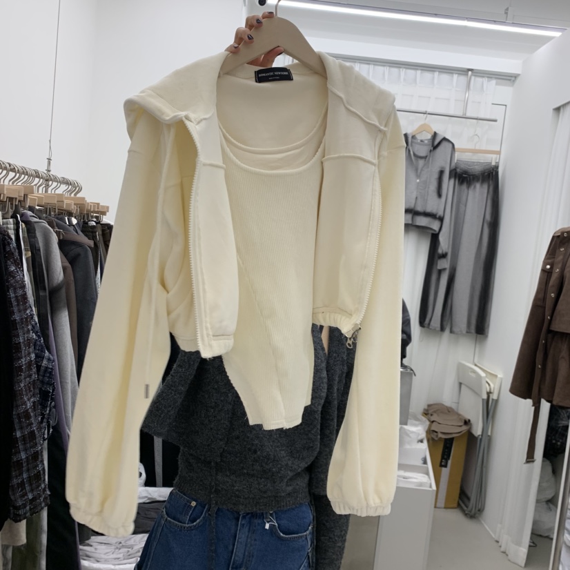 ROMANTIC NEWYORK韓國代購女士新品休閑熱賣真品衛衣連帽衫ROMANTIC NEWYORK衛衣圖色1