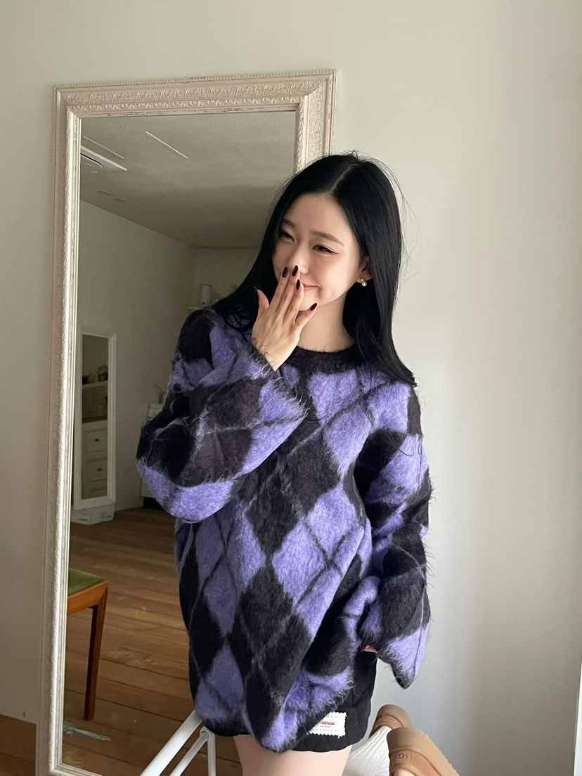 ARANCIA韓國直郵女裝新款職業推薦真品熱賣人氣時尚毛衣染色ARANCIA毛衣圖色1
