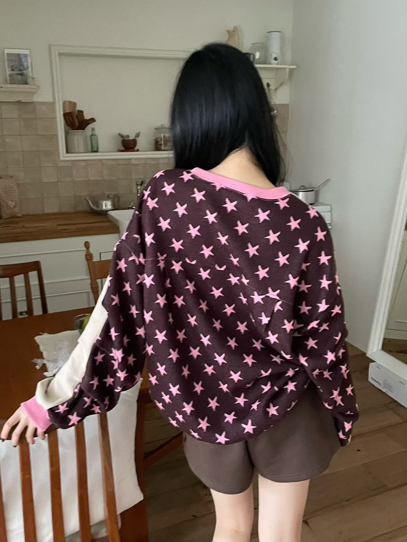 ARANCIA東大門代購女裝新款職業時尚人氣衛衣小熊刺繡撞色ARANCIA衛衣