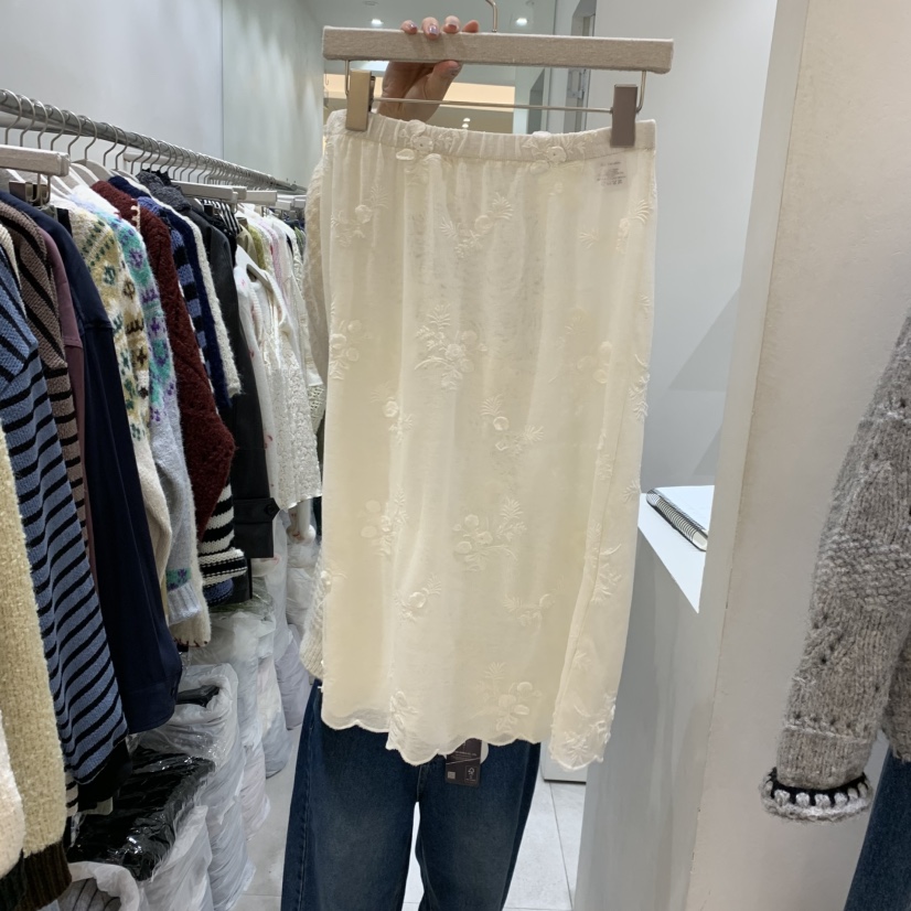 ASOME東大門代購女裝新品職業推薦休閑人氣半身裙中短裙層疊A.SOME半身裙/中短裙