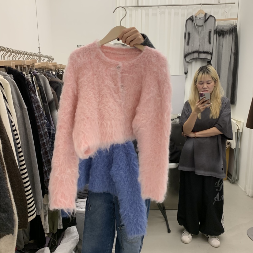 ROMANTIC NEWYORK東大門代購女裝新品職業真品時尚開衫開衫ROMANTIC NEWYORK開衫圖色2