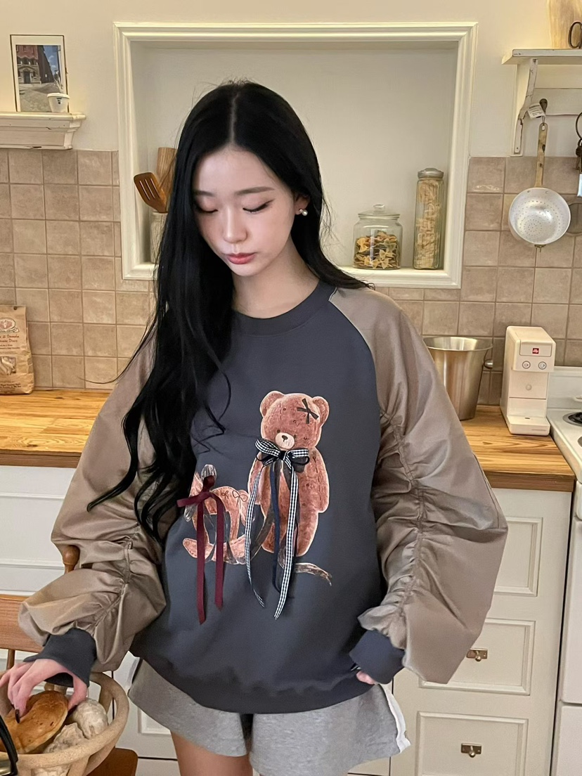 ARANCIA東大門直郵女士新品真品人氣休閑推薦職業衛衣褶皺ARANCIA衛衣圖色3