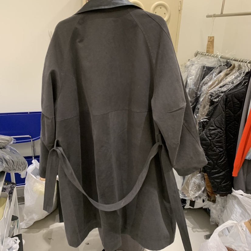 BANY ANCO東大門直郵女士新品推薦職業熱賣長款風衣含腰帶BANY ANCO長款風衣
