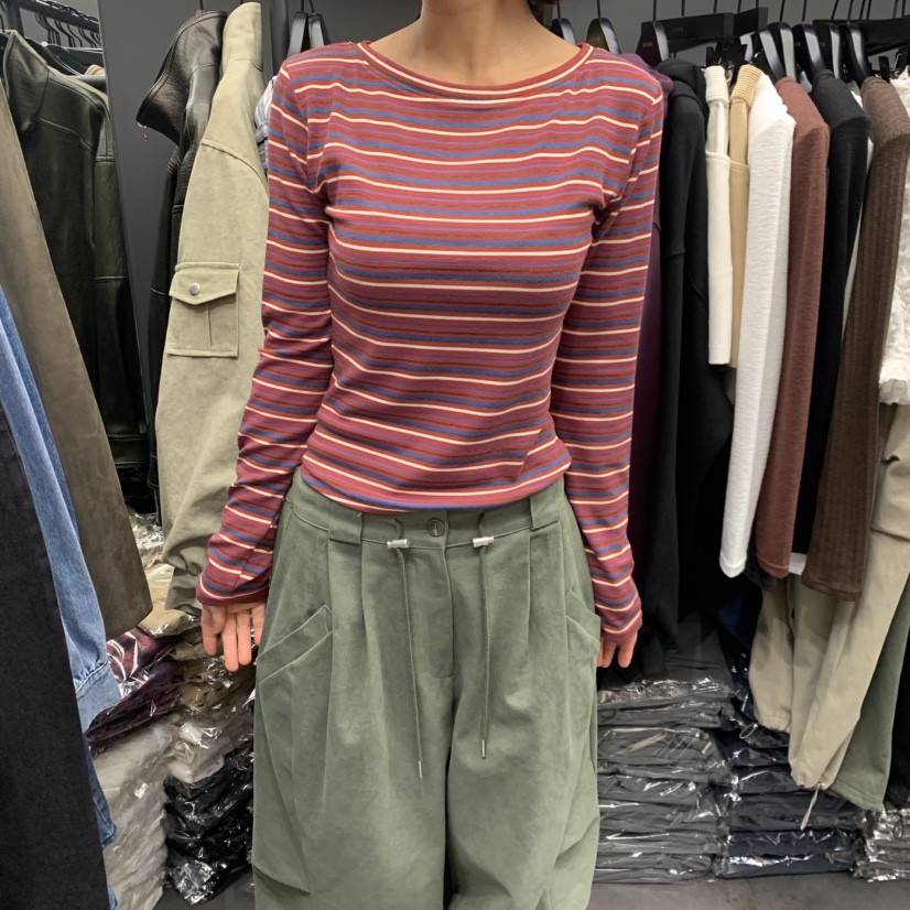 STAR-L東大門代購女裝新款職業時尚休閑推薦熱賣長袖T恤STAR-L長袖T恤圖色3