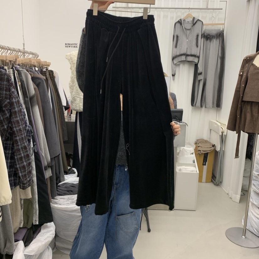 ROMANTIC NEWYORK韓國直郵女士新款時尚職業休閑褲燈芯絨ROMANTIC NEWYORK休閑褲圖色3