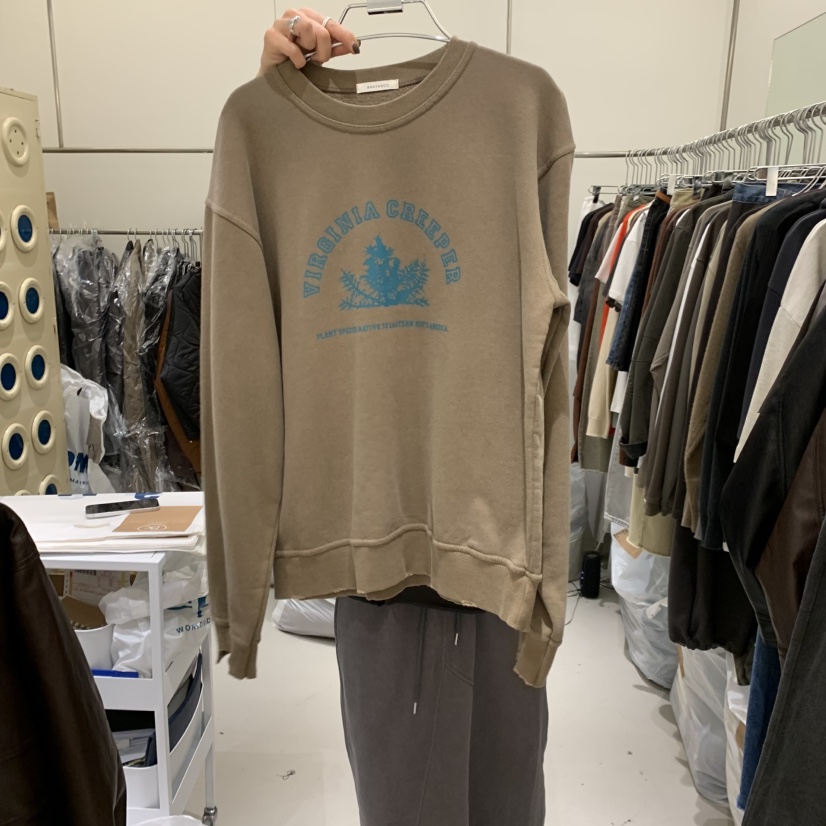 BANY ANCO韓國代購女裝新品熱賣人氣時尚真品休閑衛衣復古BANY ANCO衛衣圖色1