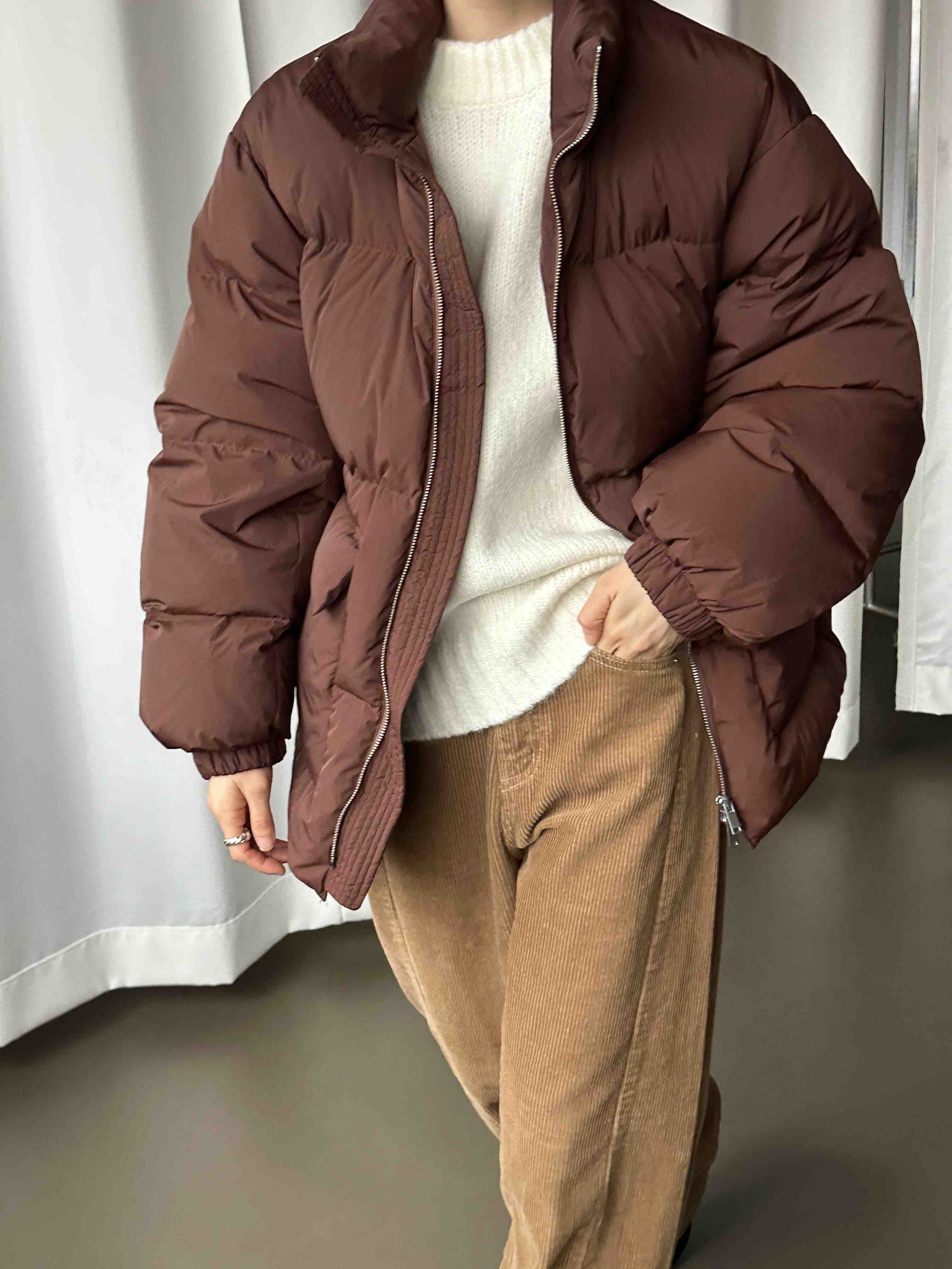 MOVENNE東大門實拍女士新款真品時尚熱賣休閑推薦短款羽絨服MOVENNE短款羽絨服