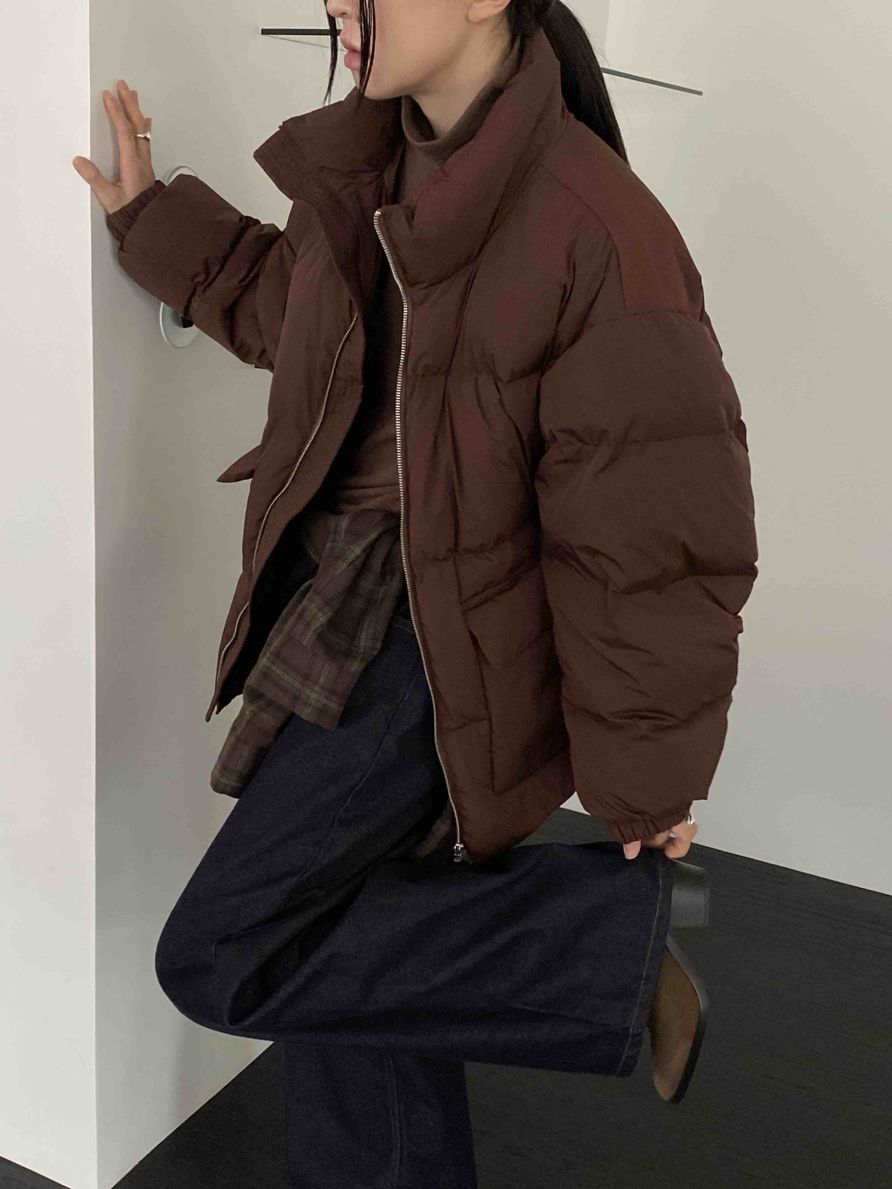 MOVENNE東大門實拍女士新款真品時尚熱賣休閑推薦短款羽絨服MOVENNE短款羽絨服