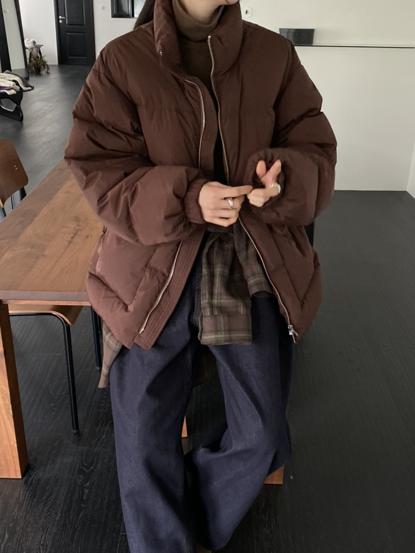 MOVENNE東大門實拍女士新款真品時尚熱賣休閑推薦短款羽絨服MOVENNE短款羽絨服