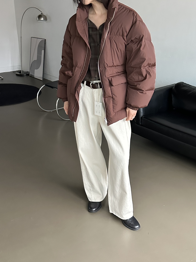 MOVENNE東大門實拍女士新款真品時尚熱賣休閑推薦短款羽絨服MOVENNE短款羽絨服