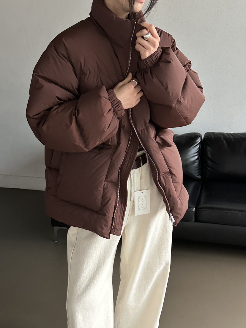 MOVENNE東大門實拍女士新款真品時尚熱賣休閑推薦短款羽絨服MOVENNE短款羽絨服