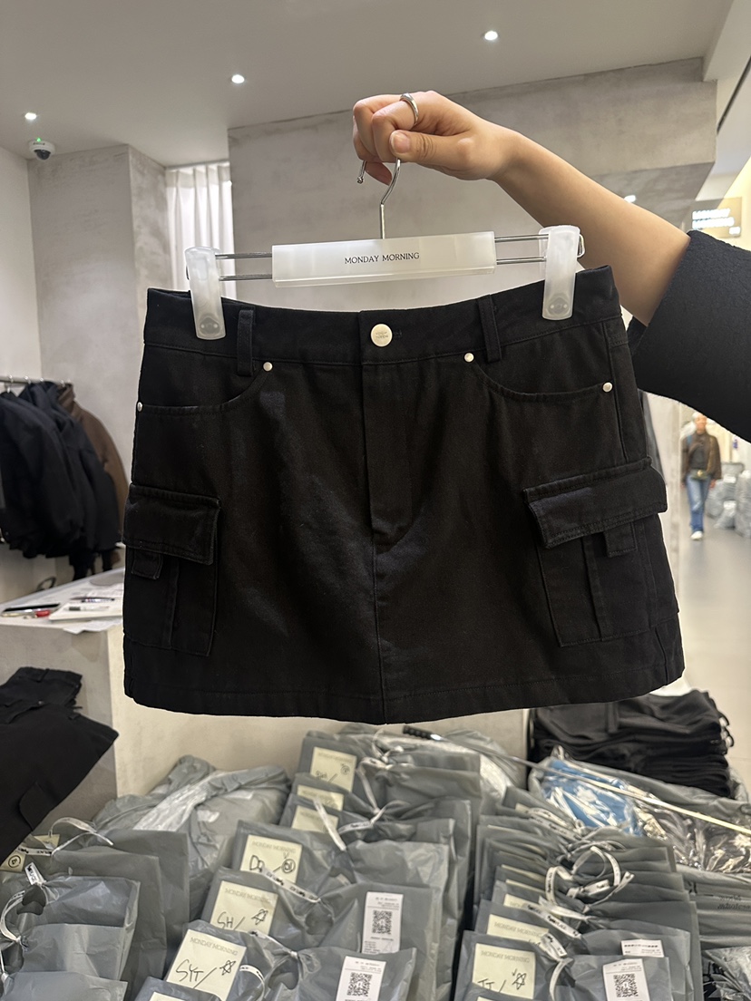 MONDAYMORING韓國代購女裝新款推薦人氣熱賣休閑真品裙褲Monday Morning裙褲圖色3