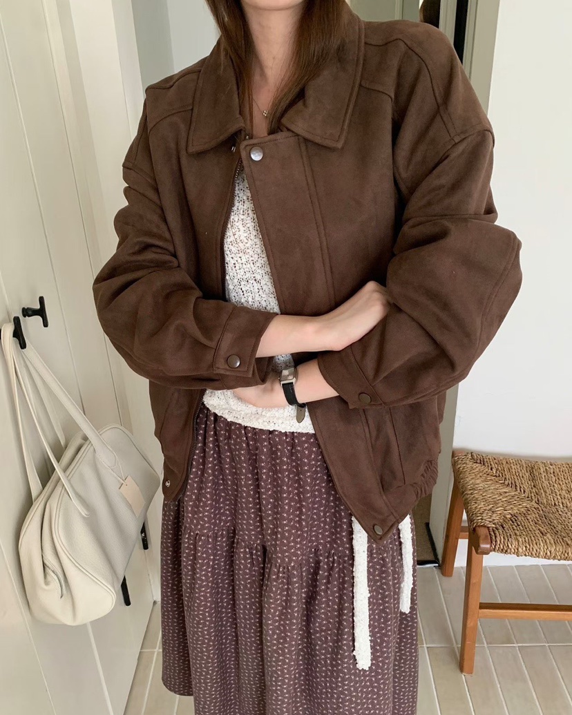 OLA東大門實拍女裝新款時尚休閑真品推薦熱賣人氣夾克mellor/OLA夾克