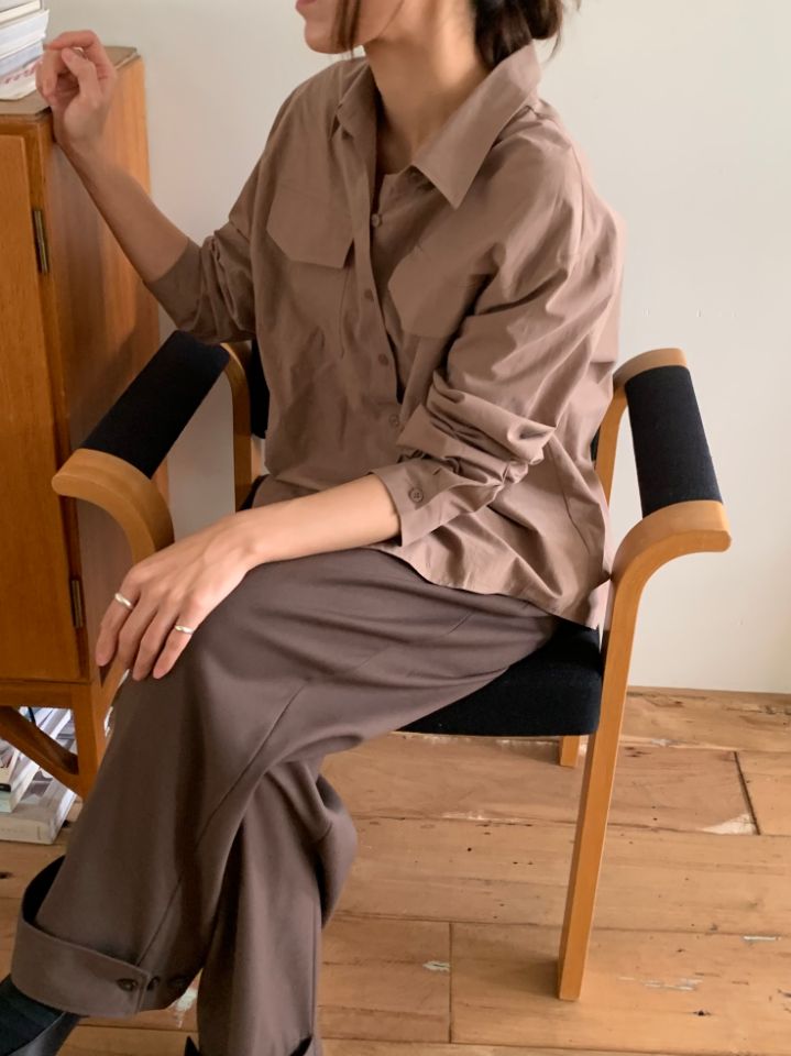 KOMOREBI東大門代購女裝新款真品時尚人氣休閑襯衫蕾絲衫KOMOREBI襯衫/蕾絲衫
