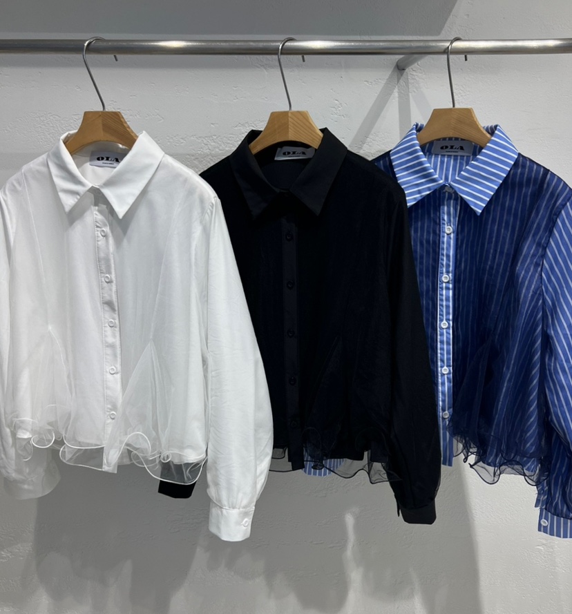 OLA東大門直郵女士新品推薦真品人氣休閑時尚熱賣襯衫蕾絲衫mellor/OLA襯衫/蕾絲衫