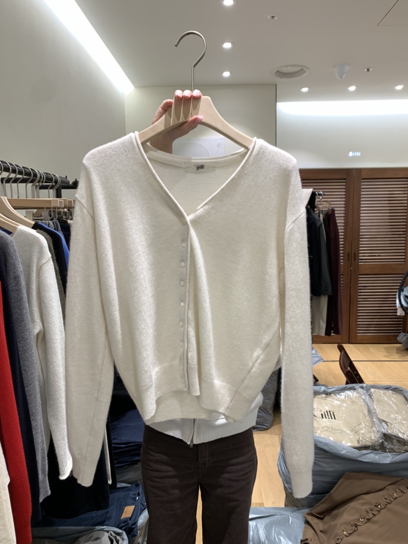 GILLI東大門代購女士新品推薦人氣時尚真品熱賣休閑開衫GILLI開衫圖色1