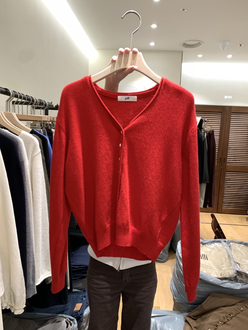 GILLI東大門代購女士新品推薦人氣時尚真品熱賣休閑開衫GILLI開衫圖色2
