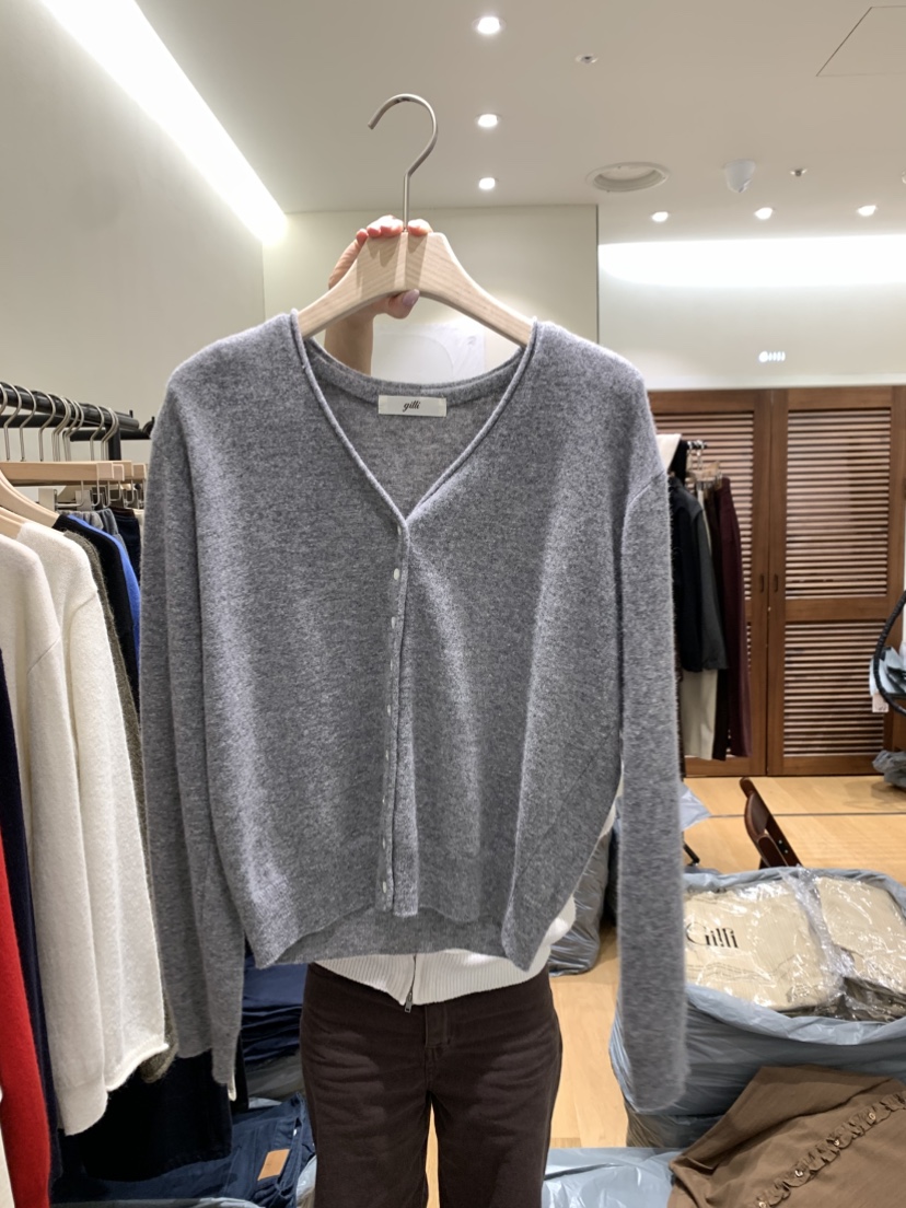 GILLI東大門代購女士新品推薦人氣時尚真品熱賣休閑開衫GILLI開衫圖色3