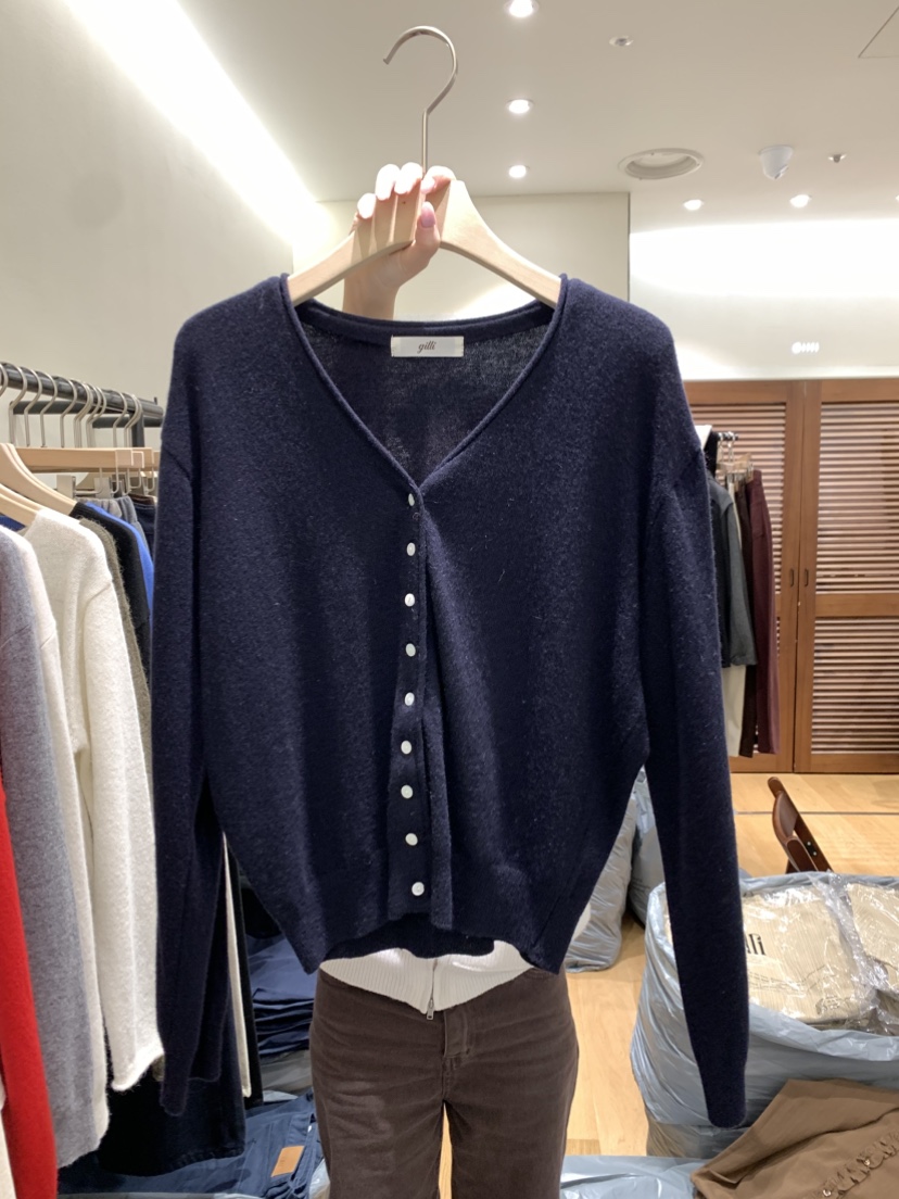 GILLI東大門代購女士新品推薦人氣時尚真品熱賣休閑開衫GILLI開衫圖色4