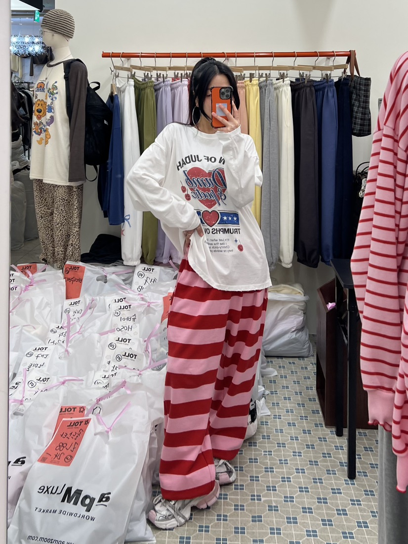 TOLL東大門代購女士新品休閑真品推薦時尚人氣熱賣長袖T恤TOLL長袖T恤