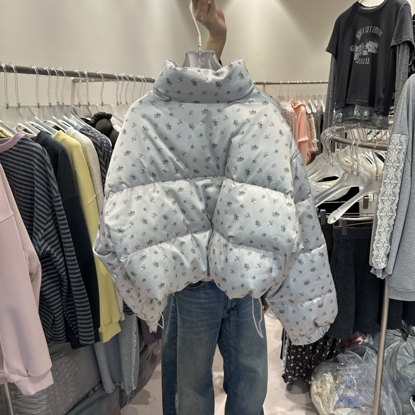 MIMME/LOOKK東大門直郵女士新品人氣時尚短款羽絨服鴨絨MIMME/LOOKK短款羽絨服