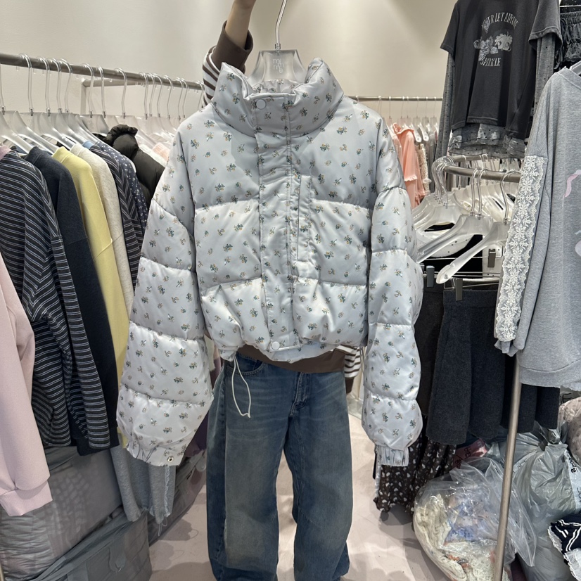 MIMME/LOOKK東大門直郵女士新品人氣時尚短款羽絨服鴨絨MIMME/LOOKK短款羽絨服圖色2灰色