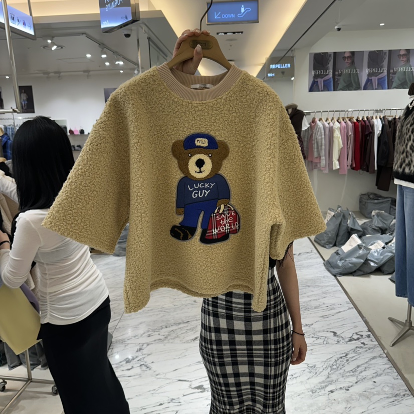 FORMING-P東大門實拍女裝新品熱賣人氣真品休閑衛衣泰迪熊FORMING-P衛衣圖色2