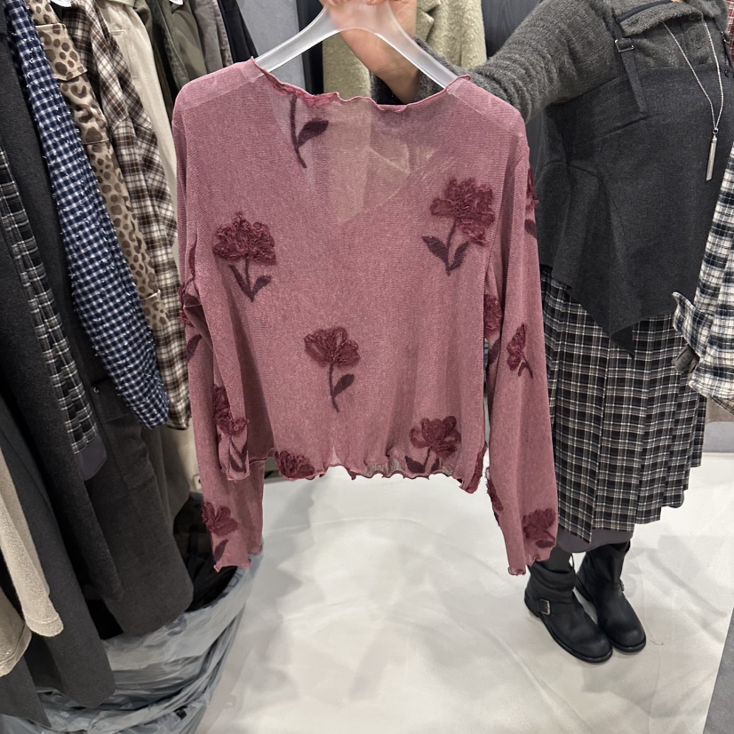 LIMERENCE東大門代購女士新品熱賣真品時尚襯衫蕾絲衫開衫LIMERENCE襯衫/蕾絲衫