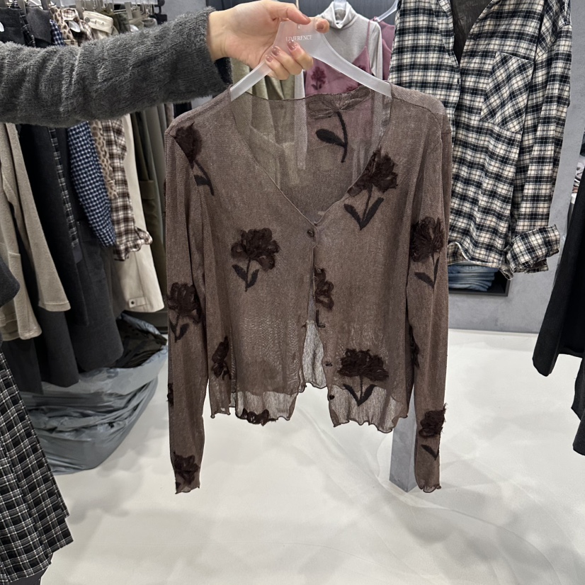 LIMERENCE東大門代購女士新品熱賣真品時尚襯衫蕾絲衫開衫LIMERENCE襯衫/蕾絲衫圖色1