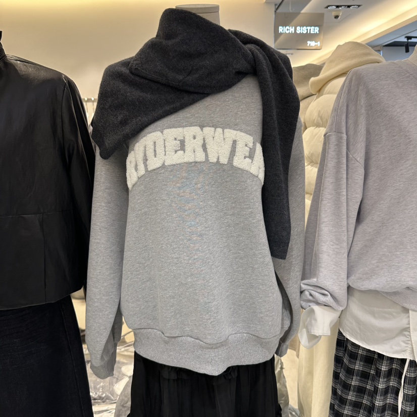 RICH SISTER東大門實拍女裝新品熱賣人氣休閑推薦時尚衛衣RICH SISTER衛衣圖色3