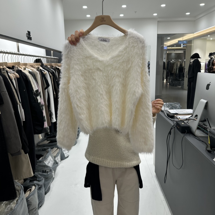 THE VALUE韓國直郵女裝新款熱賣真品休閑人氣推薦時尚毛衣THE VALUE毛衣圖色1