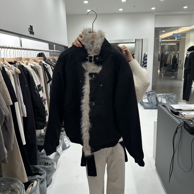 THE VALUE東大門直郵女士新款真品熱賣人氣時尚夾克高領THE VALUE夾克圖色2