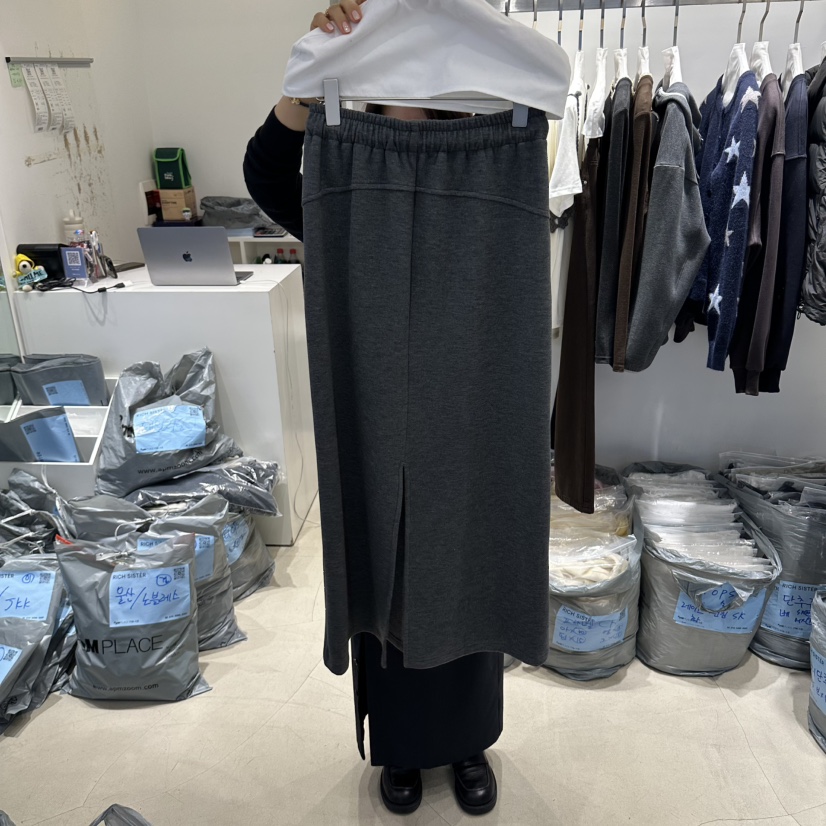RICH SISTER韓國直郵女士新品時尚熱賣休閑人氣真品長裙RICH SISTER長裙