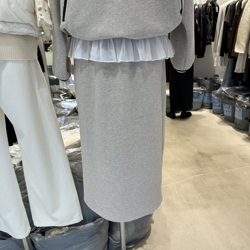 RICH SISTER韓國直郵女士新品時尚熱賣休閑人氣真品長裙RICH SISTER長裙圖色1