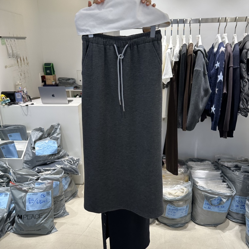 RICH SISTER韓國直郵女士新品時尚熱賣休閑人氣真品長裙RICH SISTER長裙圖色2